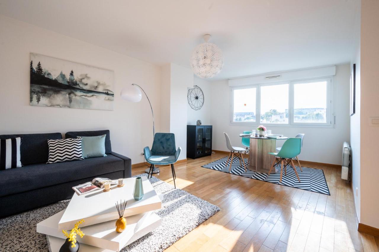 Immotovo - Suite Moderne - Paris 8 Min - Parking - Netflix Villejuif Exterior foto